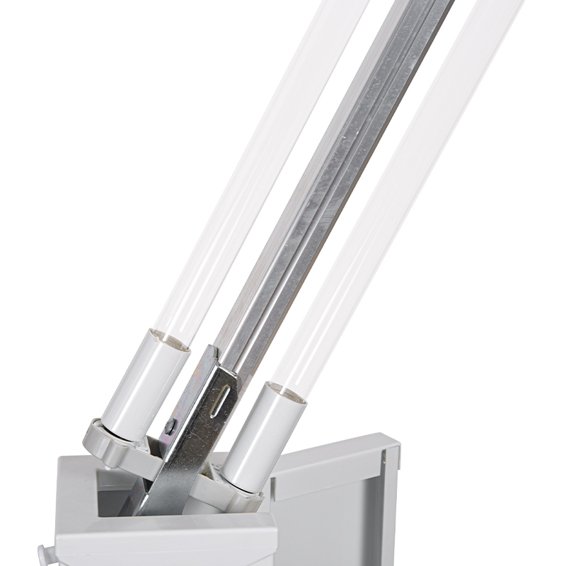 Dobbeltrør UV-lampe sterilisatorvogn