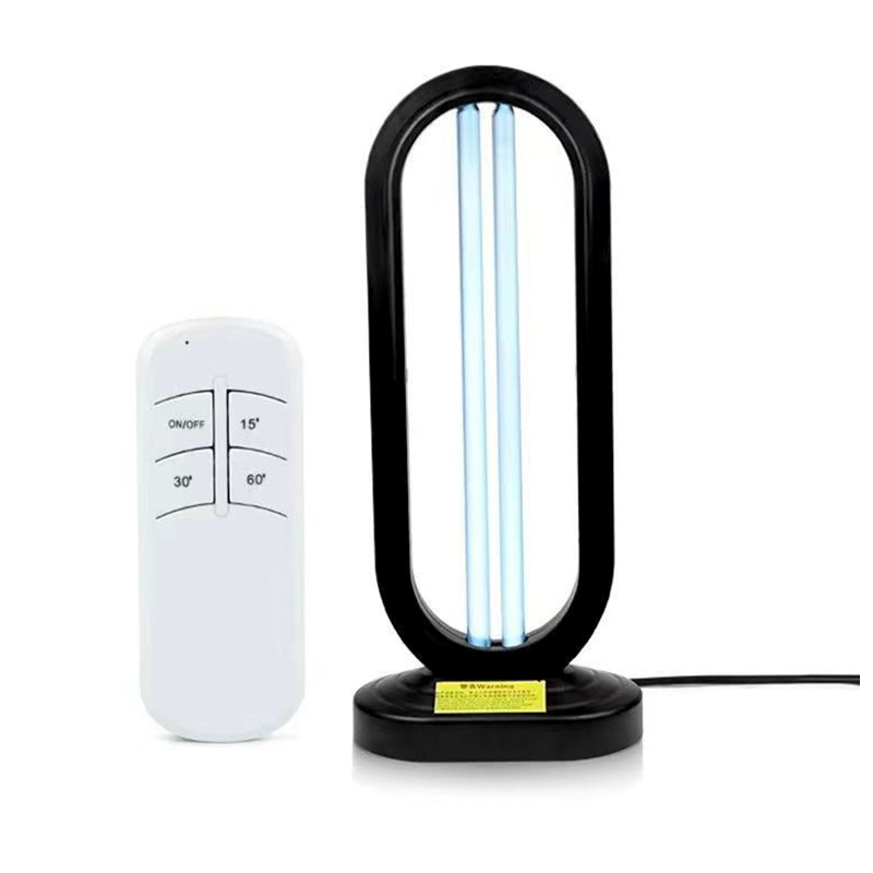 Fjernbetjening UV bakteriedræbende bordlampe