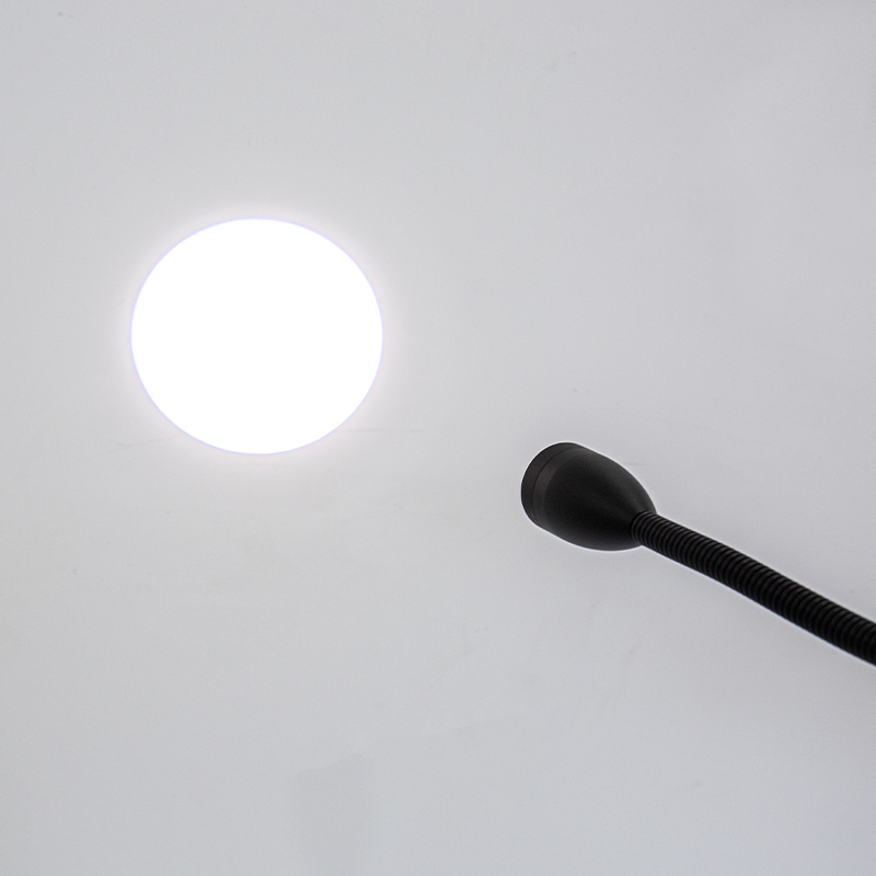 5W Led Clip-On Hospitalsseng svanehals undersøgelseslys 5W Led Clip-On Hospitalsseng svanehals undersøgelseslys