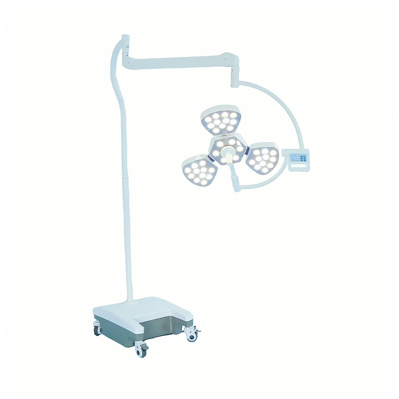 Mobile Petal 3 Led Shadowless Floor Standing Surgical Light Mobile Petal 3 Led Shadowless Floor Standing Surgical Light
