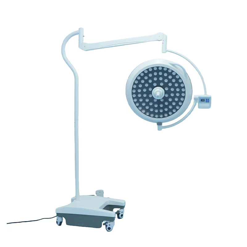 80W Single Arm Mobile Led Shadowless Kirurgisk Lys